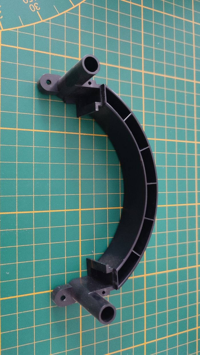 Poignée noir pièce détachée console de jeux Nintendo Gamecube DOL-001 (EUR) #E37