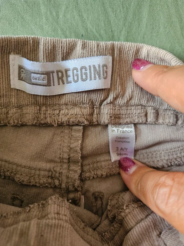 Pantalon velours fillette - photo numéro 2