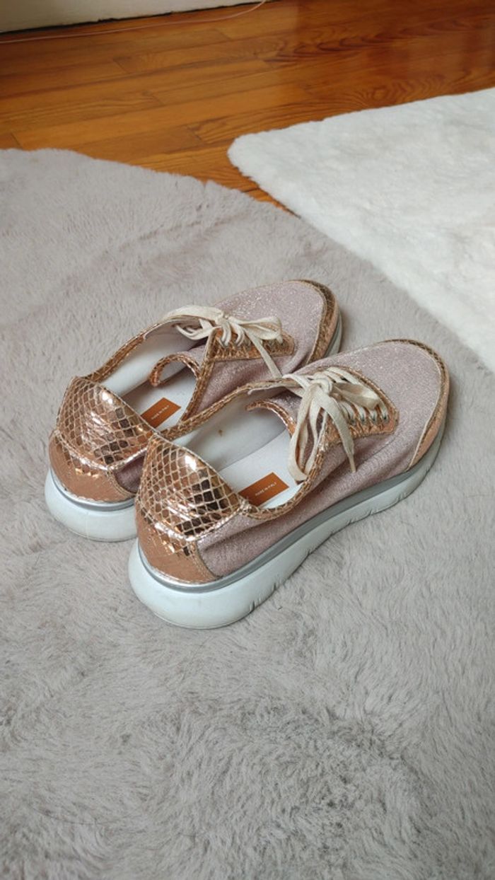Basket été légère en cuir et mesh - photo numéro 10