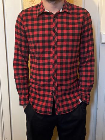 Chemise homme à carreau 