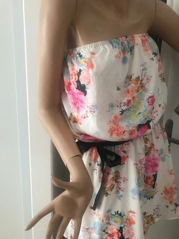 Robe bustier à fleurs Anna Karel S