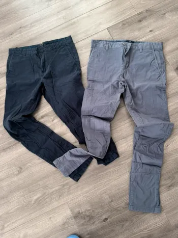2 pantalons skinny fit