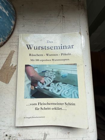 Manuel de saucisserie en allemand