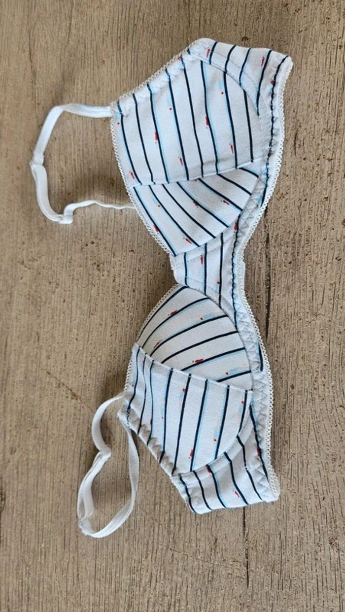 Ensemble sous vêtement, culotte et soutien gorge, neuf, 70 A - photo numéro 4