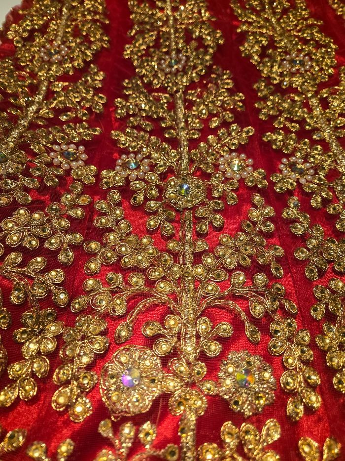 Lehenga choli bollywood mariage soirée anniversaire cérémonie fête neuf jamais porté 3 pièces - photo numéro 3