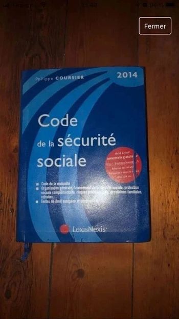 code de la sécurité sociale 2014