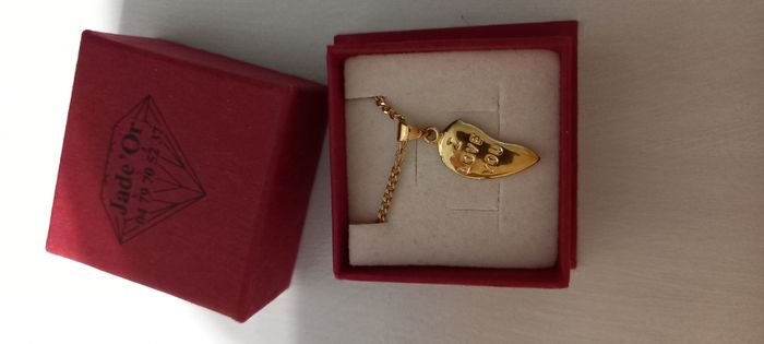 Collier cœur « I love you »