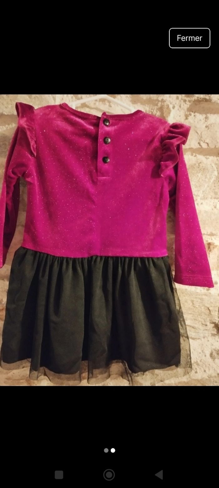 Robe de fête taille, 12 mois - photo numéro 2