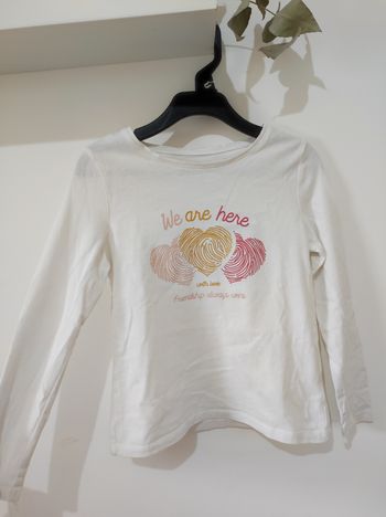 Tee shirt manches longues Kiabi