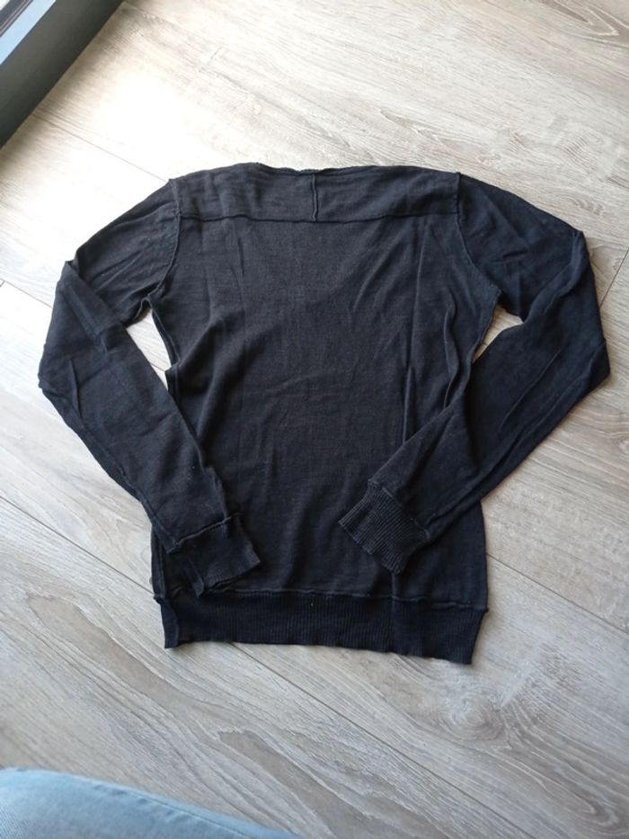 Pull fin col v - photo numéro 5