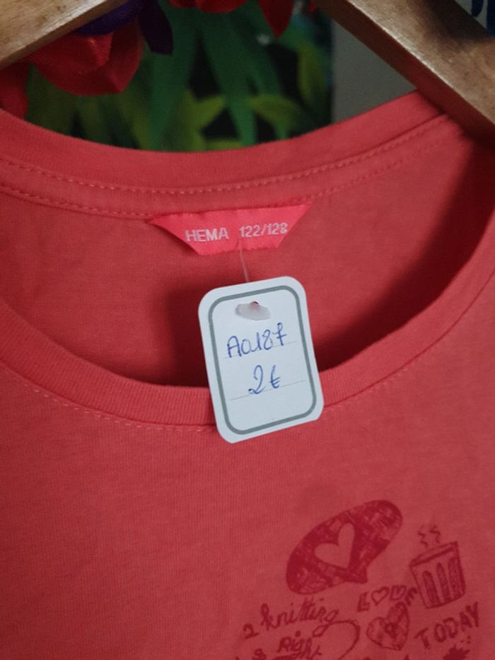 T-shirt coeur fille - photo numéro 3
