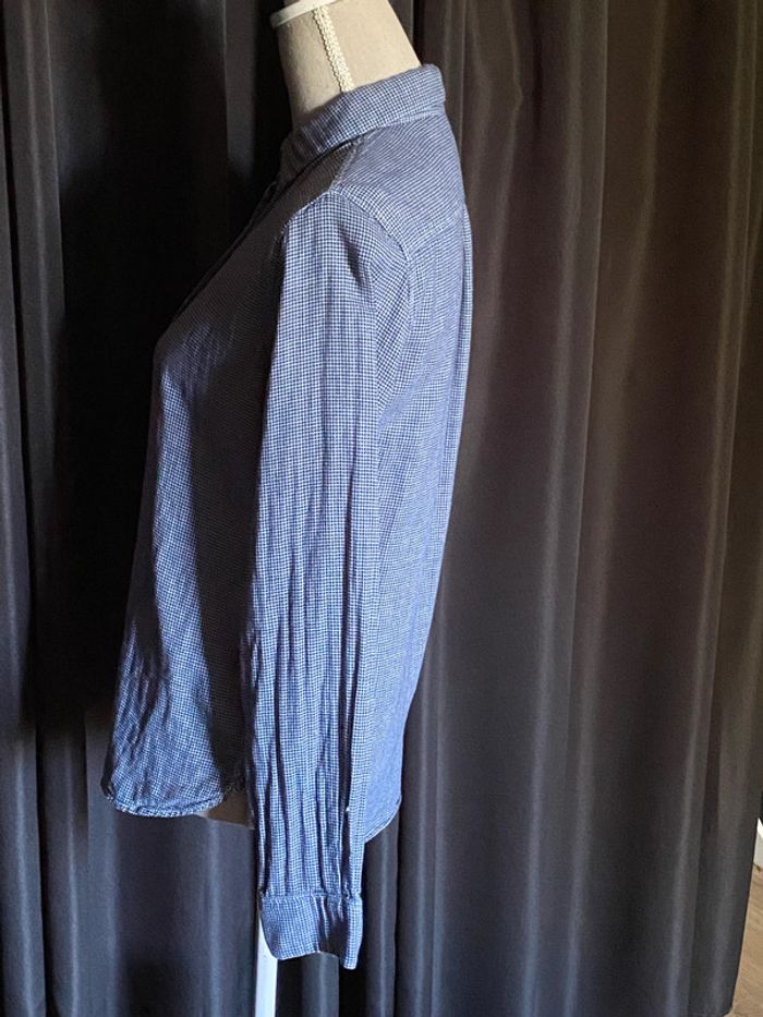 Chemise doublée à petits carreaux - photo numéro 6