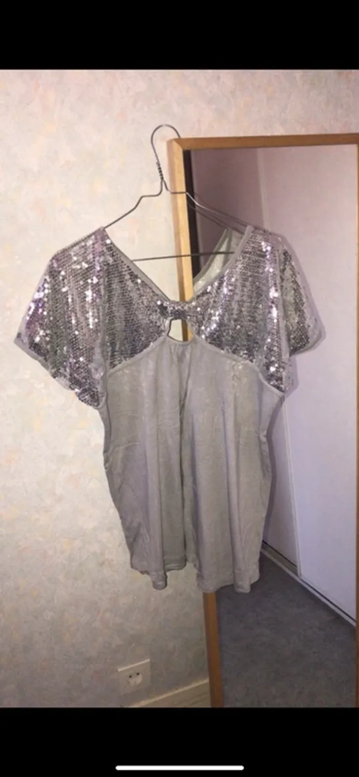 Top gris - photo numéro 2