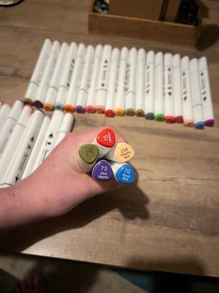 Lots de 40 feutres à eau - photo numéro 3