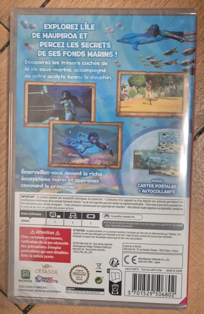 Dolphin Spirit Mission océan. Neuf sous blister. Nintendo Switch compatible Switch Lite et Oled. - photo numéro 2