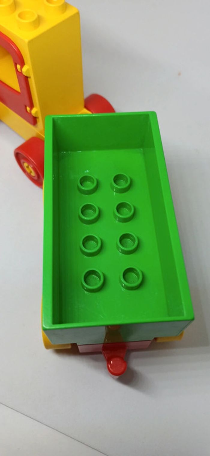 Wagon et remorque lego duplo vintage - photo numéro 8