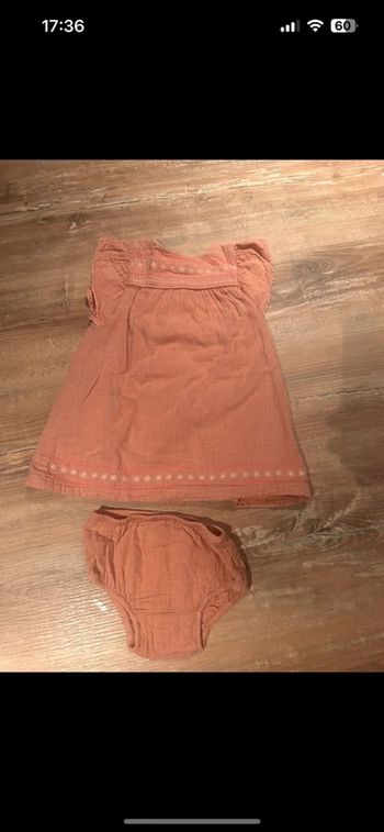 Robe + bloomer 24 mois