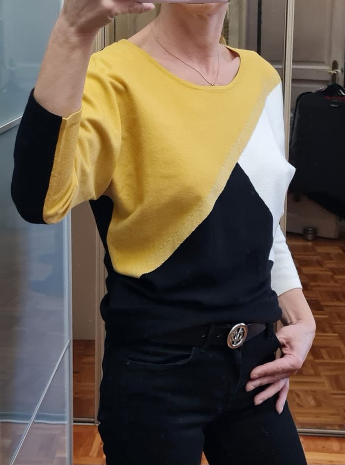 Pull femme manche 3/4 T1 - photo numéro 2