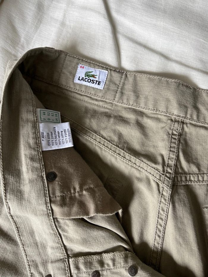 Pantalon Lacoste T44 - photo numéro 5