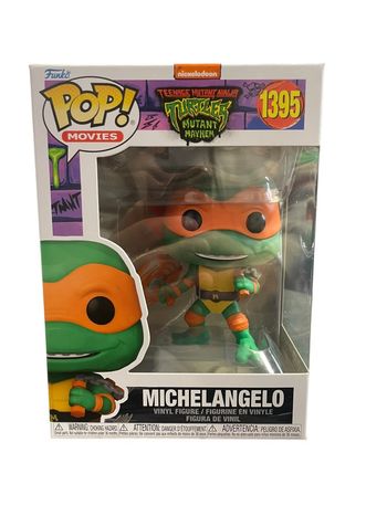 Figurine Funko Pop Teenage Mutant Ninja Turtles Mutant Mayhem Michelangelo 1395 neuf