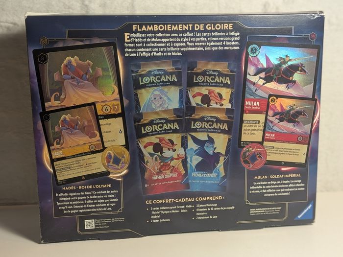 Lorcana TCG Disney Premier Chapitre - Coffret Cadeau Version First Print - Neuf scellé - photo numéro 3