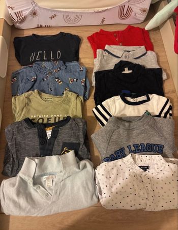 Lots 11 haut bébé 