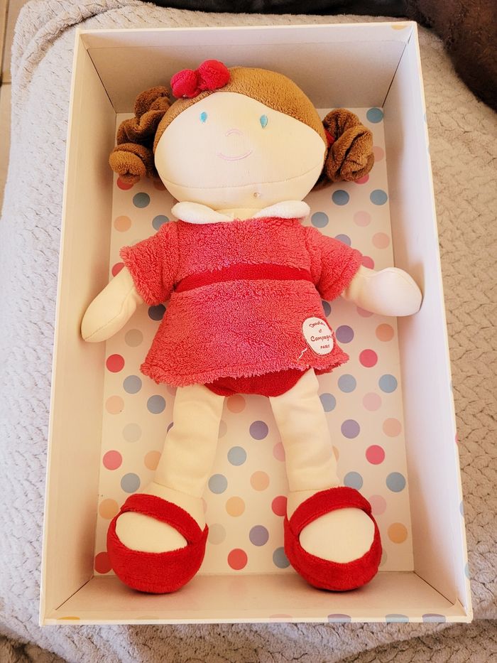 Poupée mlle framboise doudou et compagnie