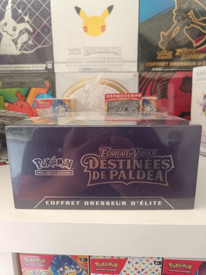 Etb coffret pokémon ev4.5 Destinées de Paldéa neuf scellé fr - photo numéro 2
