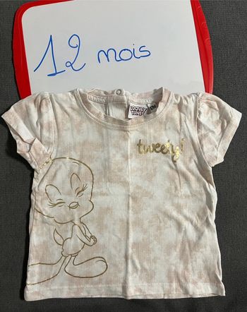 Teeshirt titi 12 mois