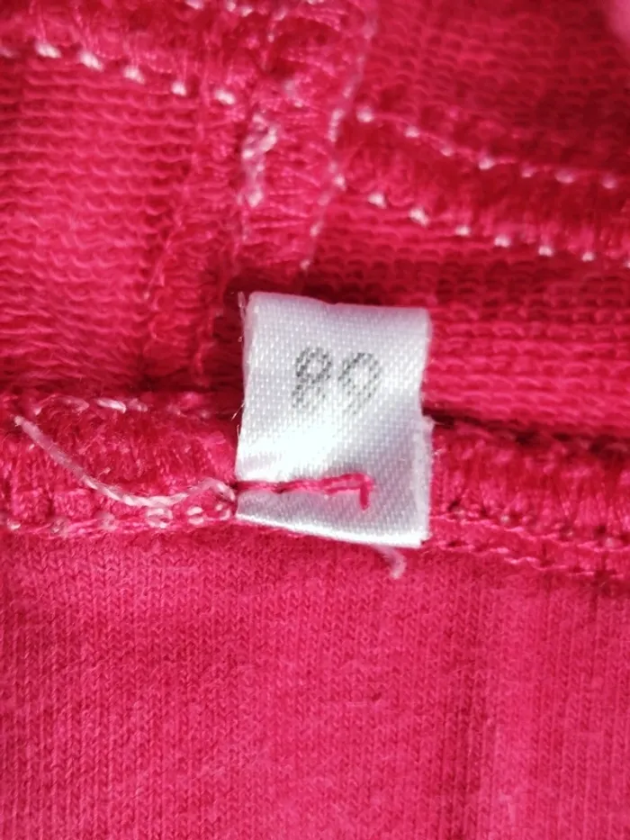 Ensemble jegging boléro fuschia Zeeman taille 6 mois - photo numéro 5