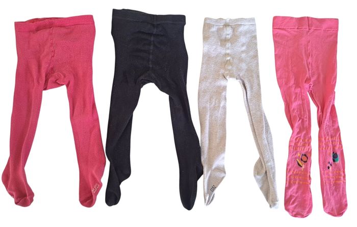 Lot de 4 collants fille p.21-23 ABE