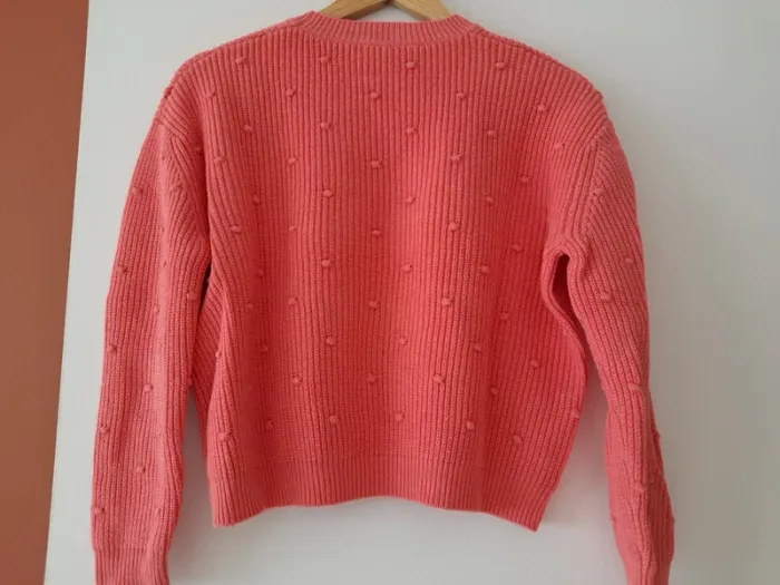 Pull déco "petits pompons " Mango - photo numéro 5