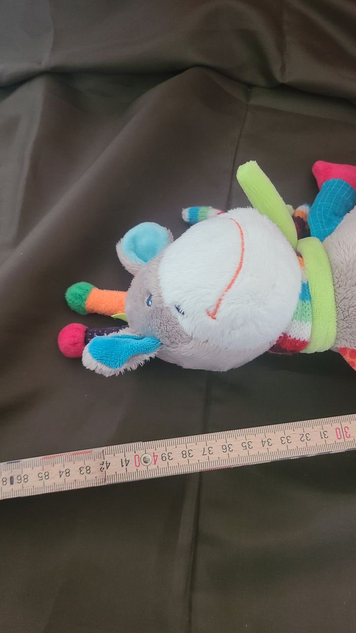 doudou girafe simba toys  peluche girafe multicolore - photo numéro 2