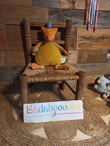 peluche boîte à musique Dédé le renard moulin roty tbe