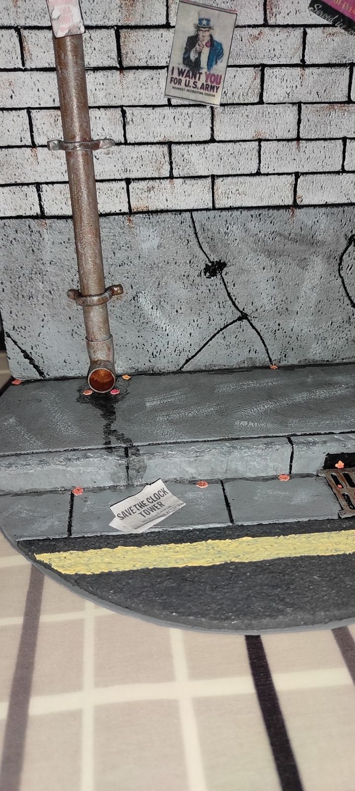 Diorama urbain pour figurine - photo numéro 5