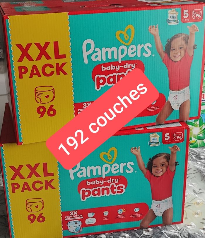Couches pampers pants 5