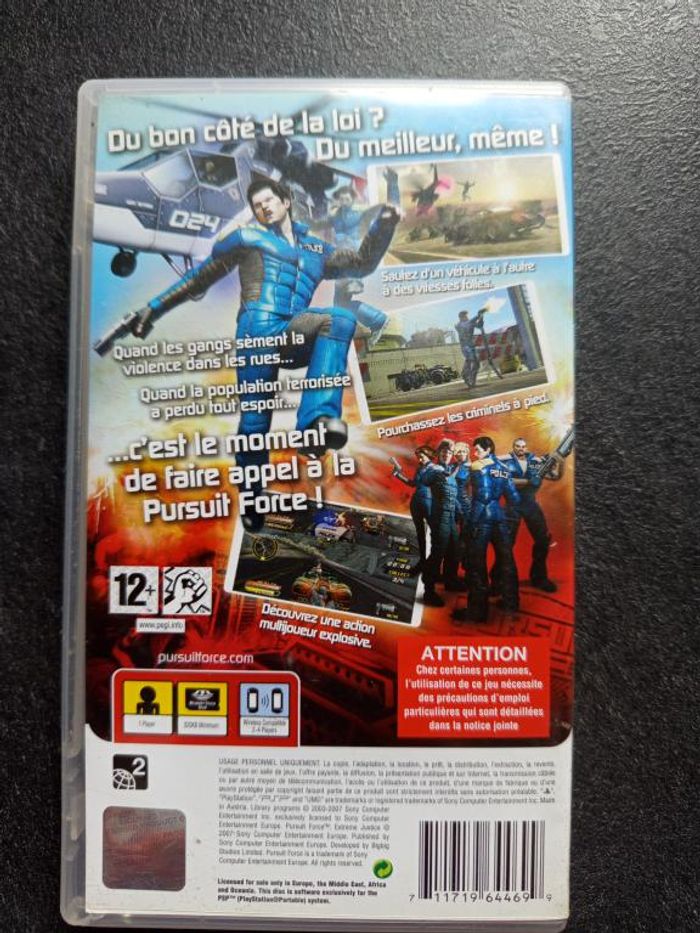 Sony - PSP - Pursuit force - Extreme justice - photo numéro 2