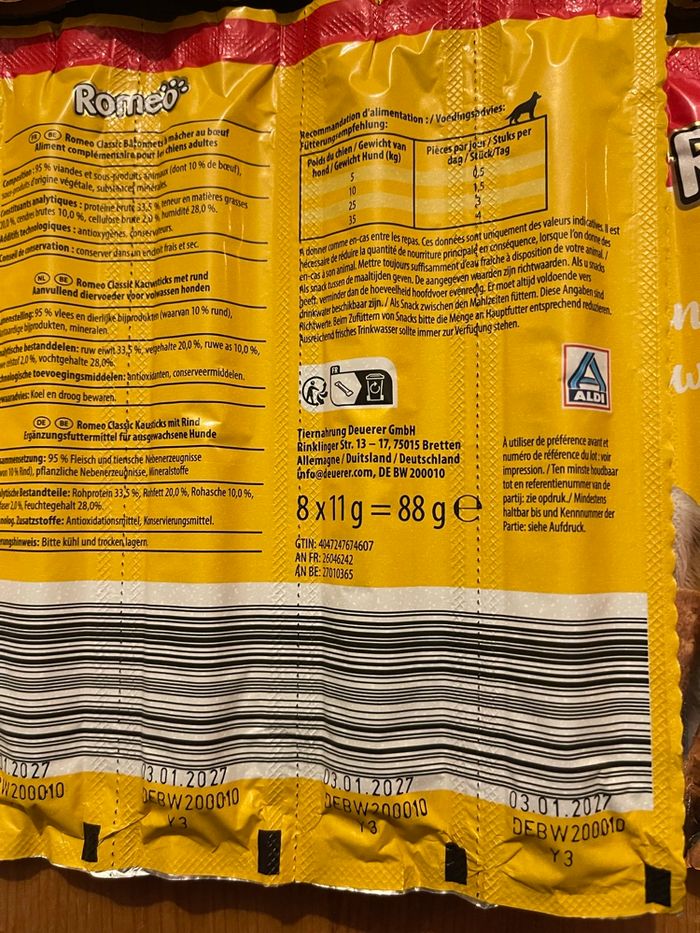 Friandise pour chien Roméo - photo numéro 2