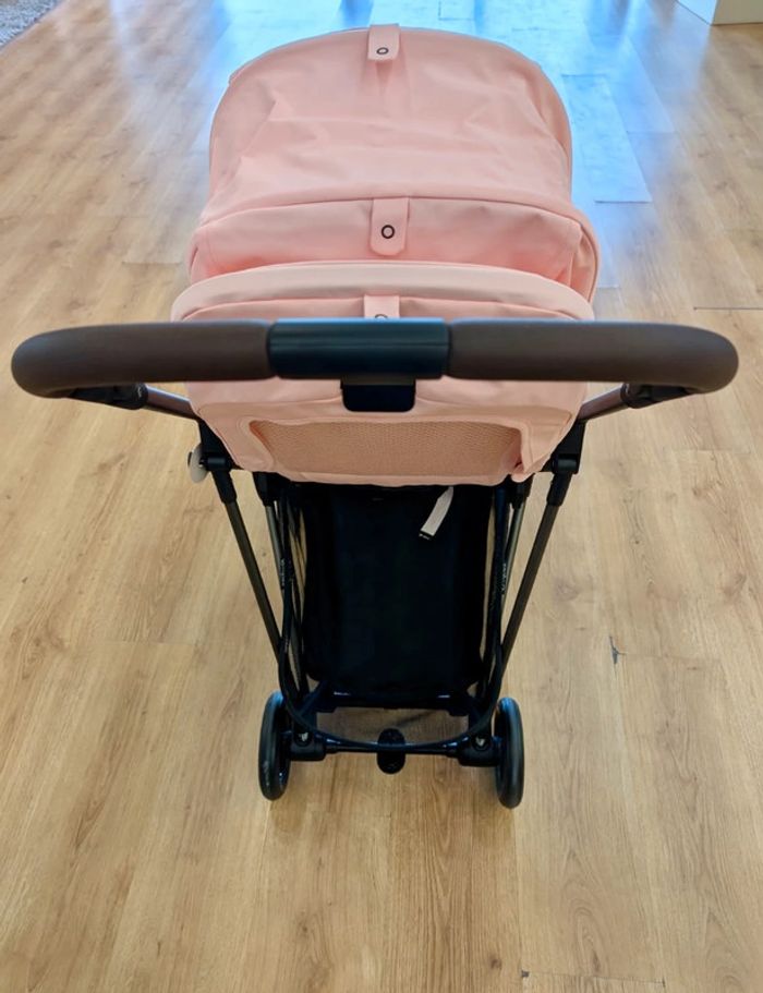 Poussette stroller melio 4 candy pink rose cybex sous carton jamais utilisé - photo numéro 3