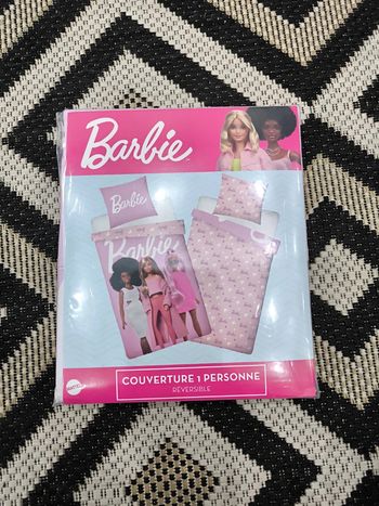Parure 1 personne barbie 140*200 neuve