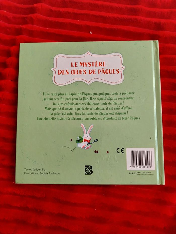 Livre le mystère des œufs de pâques - photo numéro 2