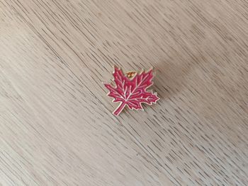 Pin's feuille d'érable rouge