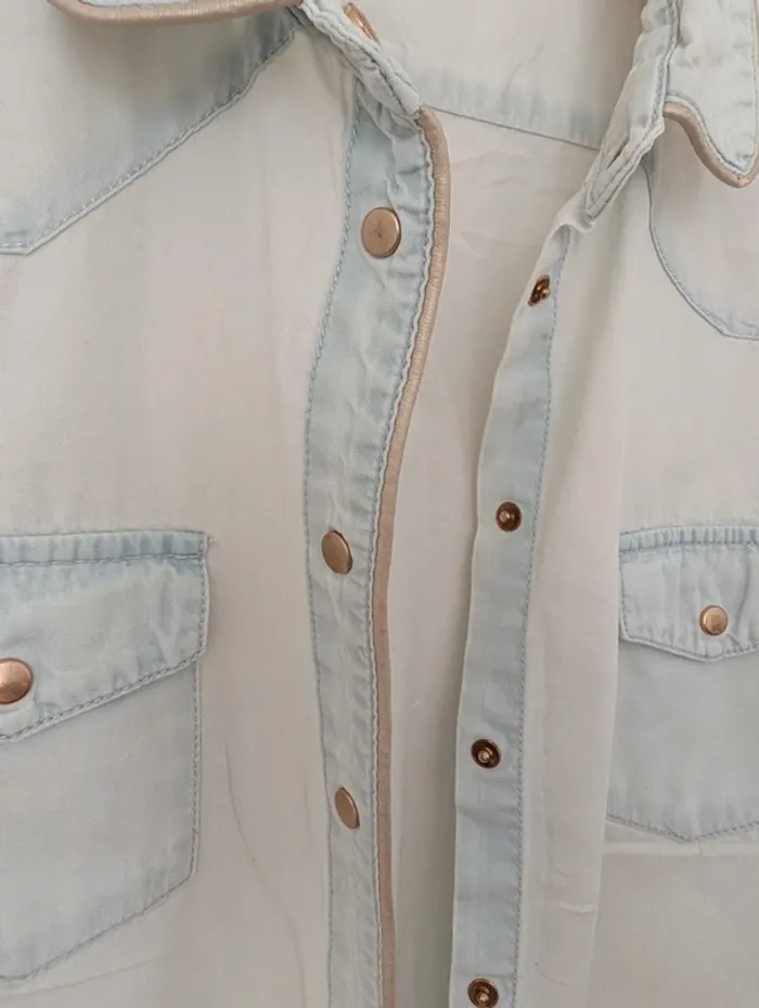Chemise en jean - photo numéro 7