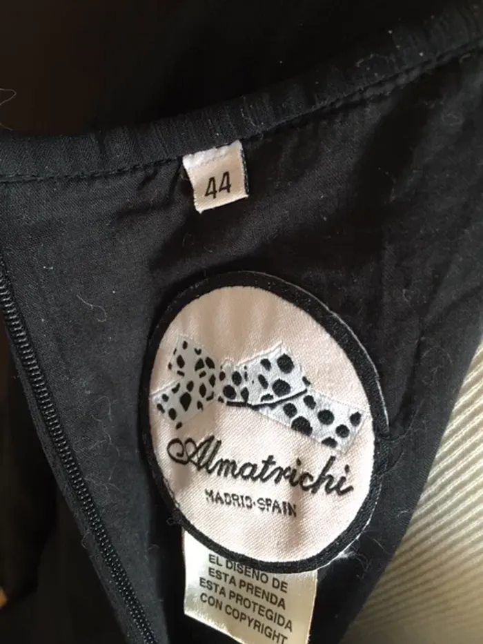 Chemisier noir à manches longues - photo numéro 2