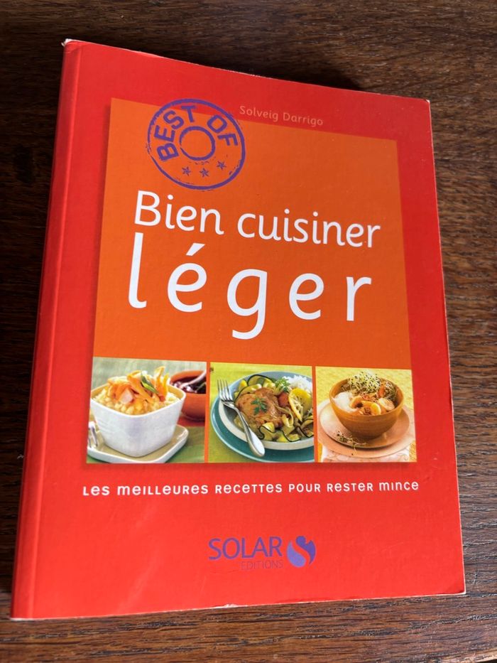 Livre bien cuisiner léger