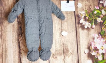 Combinaison pilote grise