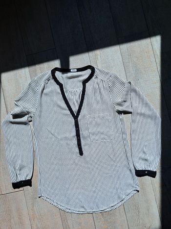Blouse petits carreaux