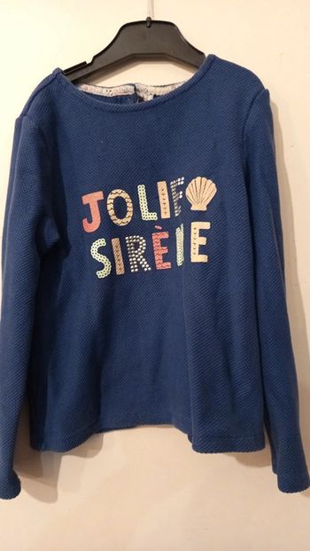 Pull fille  sergent major 8 ans