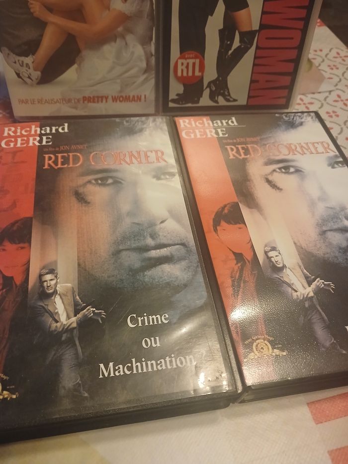 4 VHS avec Richard Gere - photo numéro 2
