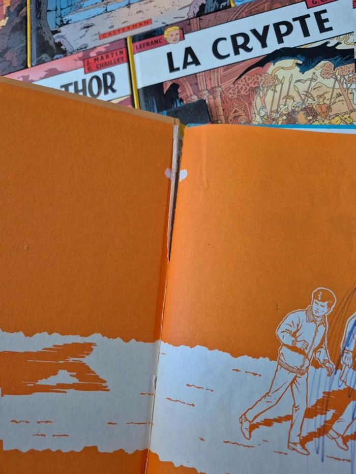 Lot de 7 bandes dessinées Lefranc - photo numéro 5